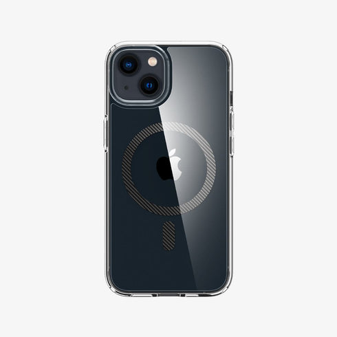 ACS03210 - iPhone 13 Pro Max Case Ultra Hybrid Mag Safe Compatible in white showing the back